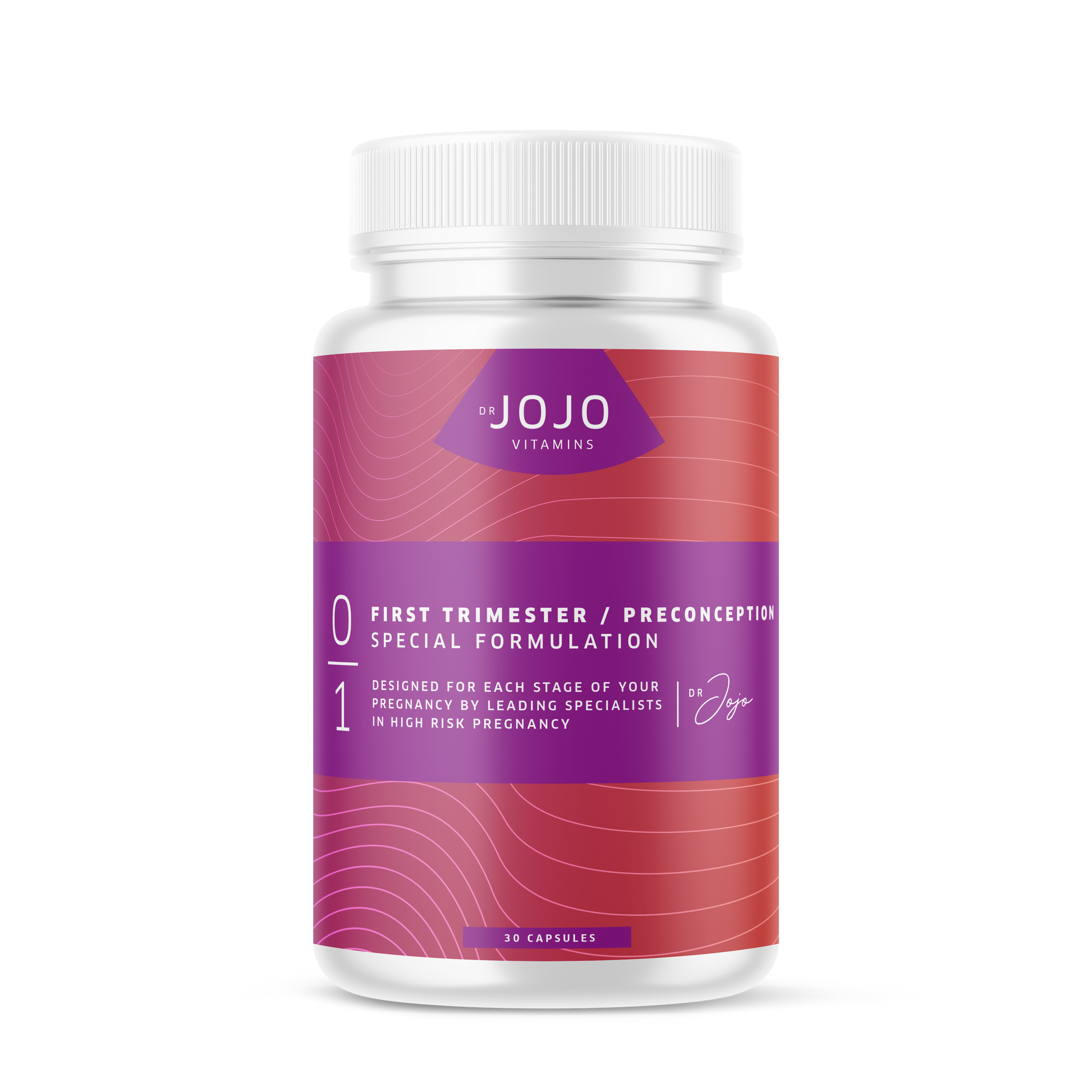 0/1 Preconception & First Trimester Dr JOJO Vitamins